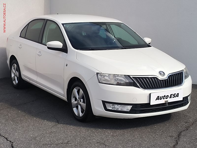 Škoda Rapid (2013) 1.6 TDi, ČR, AC, park.čidla - fotografie inzerátu