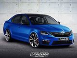 Možná podoba faceliftované Škody Octavia RS.