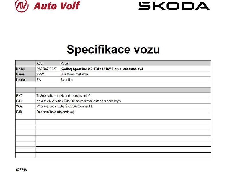 Škoda Kodiaq Sportline 2,0TDI 142kW - fotka 2 z 2