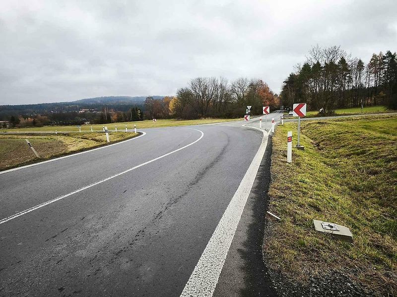 Nejnebezpečnější křižovatka v Plzeňském kraji se nachází u obce Hořehledy.