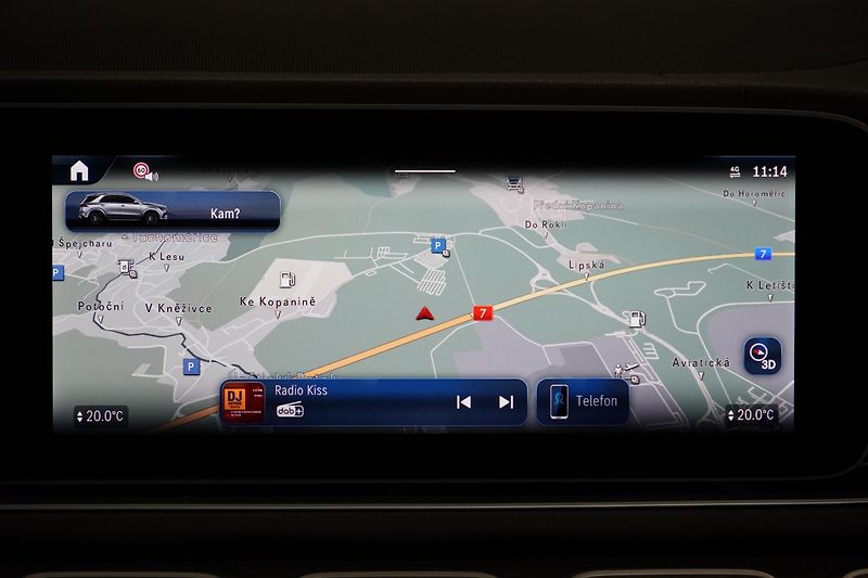 Mercedes-Benz GLE 450d,AMG,ČR,HUD,Vzduch,Dověry - fotka 28 z 37