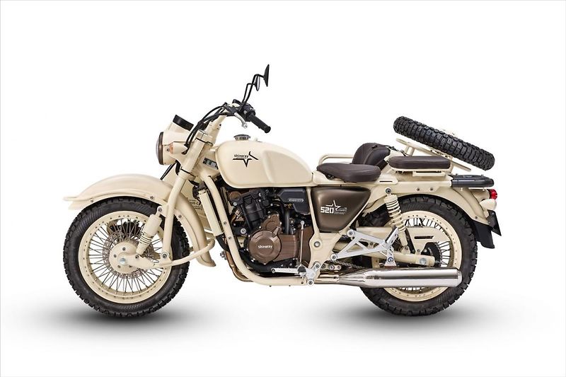 SWM (2026) Sidecar Urban 525 Cream   0,5 - fotka 2 z 8