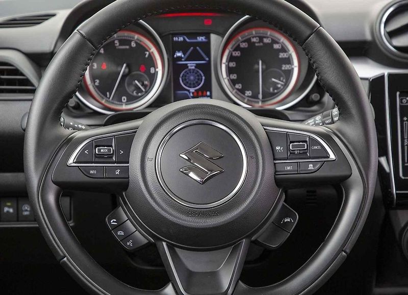 V zimě se tato verze Suzuki Swift cítí úplně skvěle