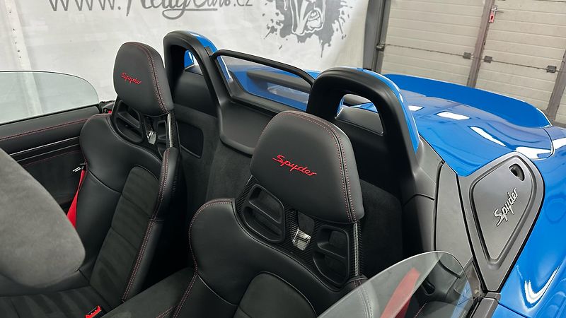 Porsche Boxster 718 SPYDER / ZÁRUKA - fotka 34 z 58