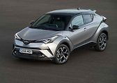 Toyota C-HR 1.2 Turbo (+15 000 Kč). Cena: 529 900 Kč