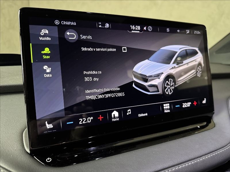 Škoda Enyaq 80 Sportline Assist Tepelko - fotka 35 z 50