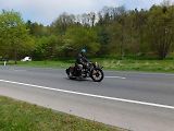 Motocykl ČZ 250 Tourist při Veteran Rallye Křivonoska v roce 2017.