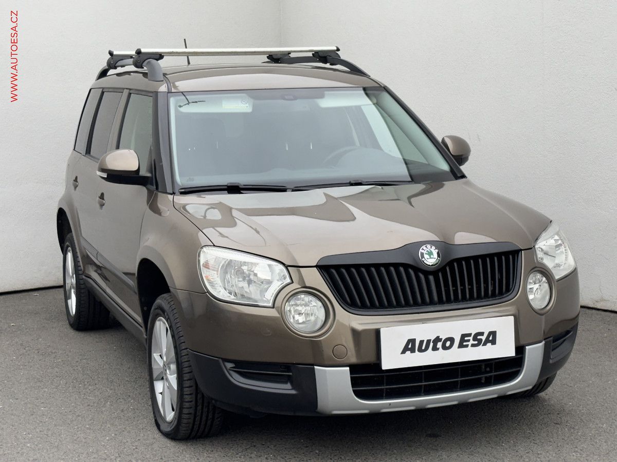 Škoda Yeti 2.0tdi 4x4, ČR, AC, výhřev