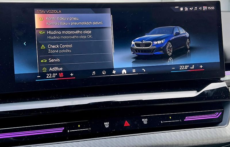 BMW Řada 5 (2024)  HARMAN/KARDON HEAD-UP TAŽNÉ - fotka 17 z 19