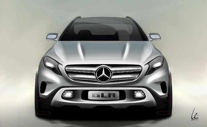 Koncept Mercedes-Benz GLA.