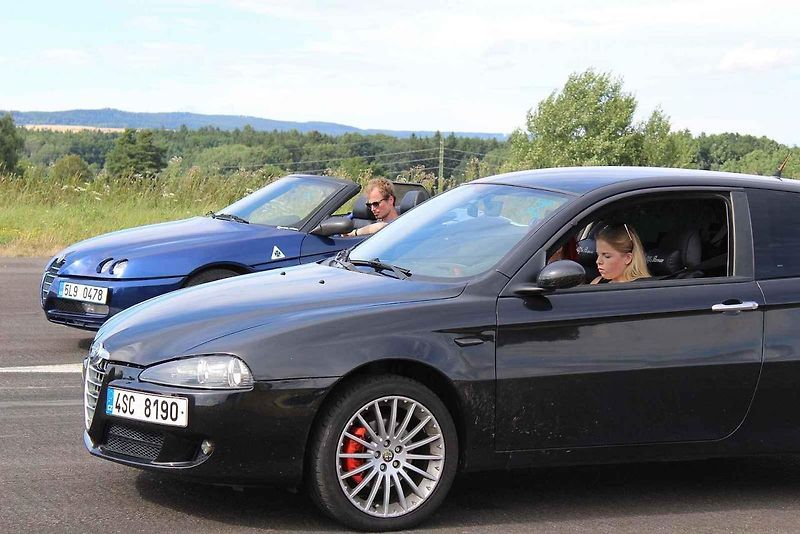 Nultý ročník srazu vozů Alfa Romeo v Jihočeském kraji.