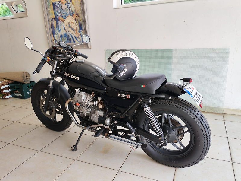 Moto Guzzi V 35 Custom Cafe Racer  - fotka 6 z 8
