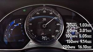 Bugatti Chiron na 351 km/h zrychluje neuvěřitelně.