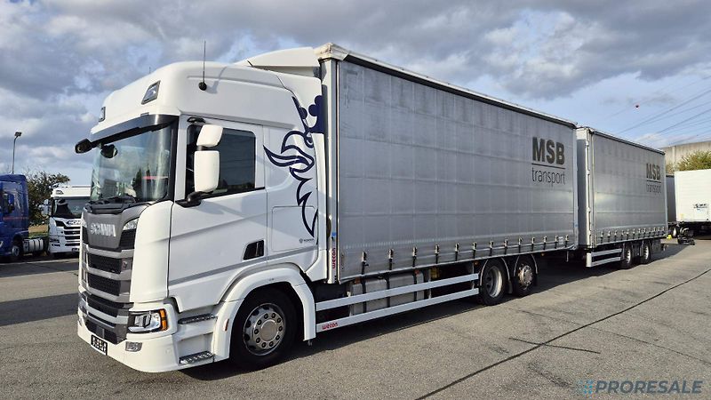 Scania R450 N323 E6 + přívěs WECON - fotka 2 z 12
