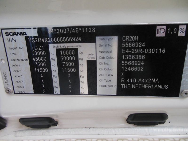 Scania R410, Retarder, Nezávislá klim - fotka 22 z 23