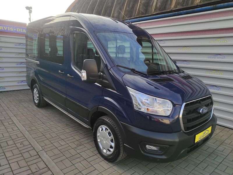 Ford Transit 2,0EcoBlue mHEV L2,9 míst, ČR - fotka 7 z 30