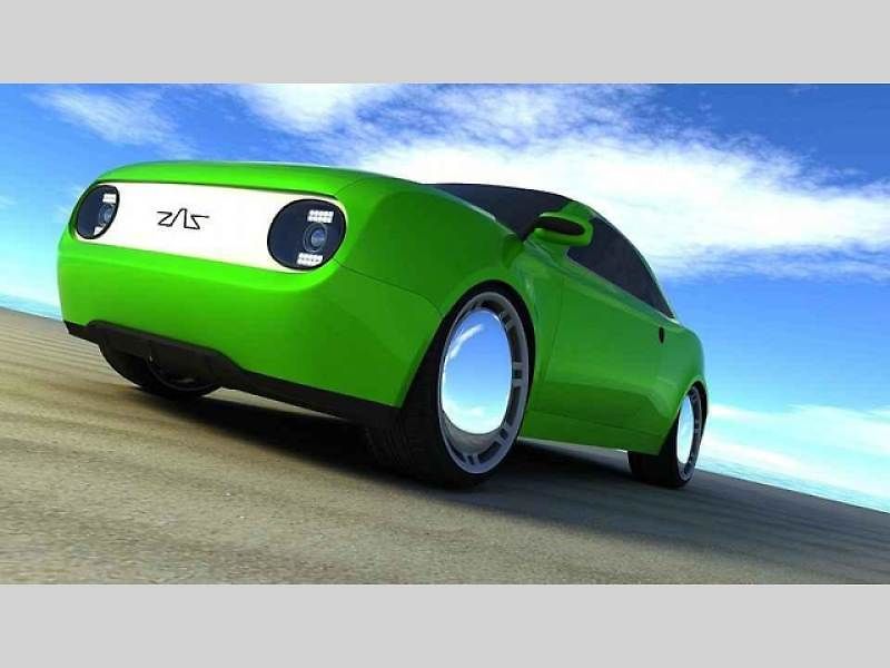 Moderní reinterpretace Škody 110 R od studia NOVAGUE.