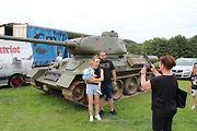 Fotečka na památku u T34/85.