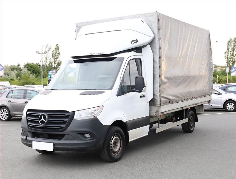 Mercedes-Benz Sprinter (2018) 316 CDI, Valník, 19m3, ČR - fotka 2 z 14