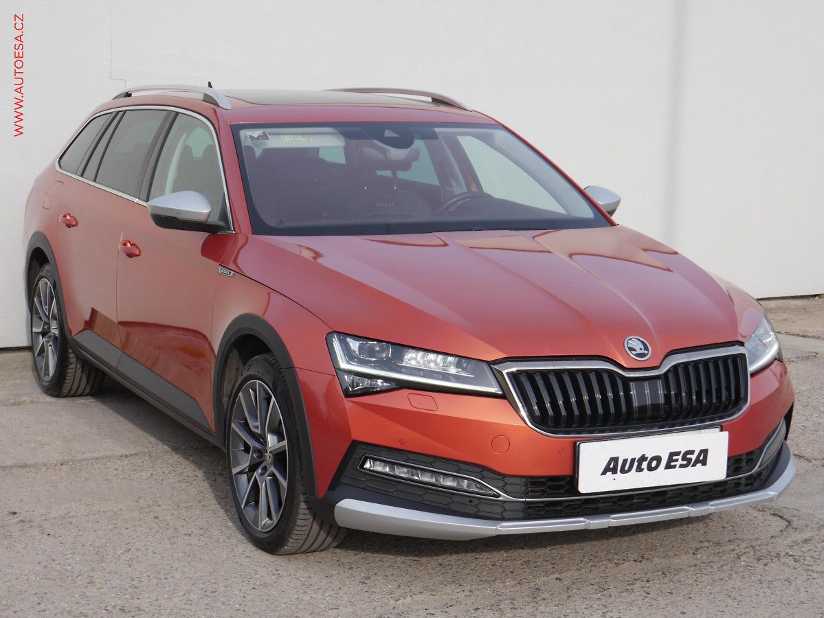 Škoda Superb 2.0 TSi 4x4, 2.maj,ČR, Scout