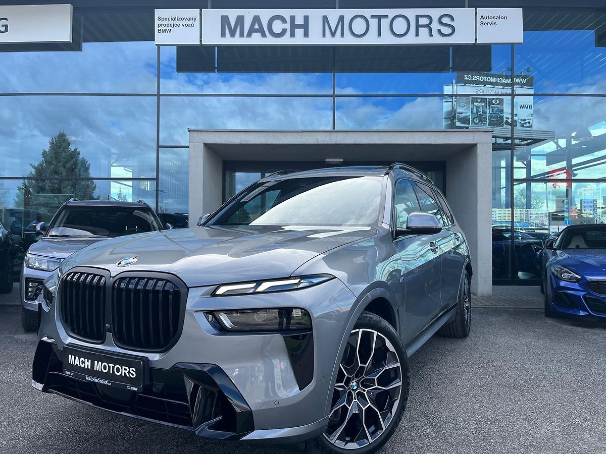 BMW X7 40xd Masáže N.náprava N.topení