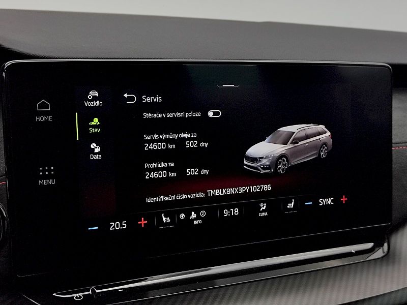 Škoda Octavia (2023) Combi RS 2,0 Tdi 147 Kw 4x4 DS - fotka 10 z 38