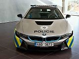 BMW i8 ve službách Policie ČR.