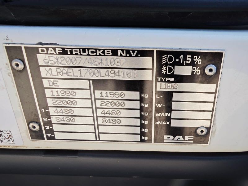 DAF LF 230, 12t, 18 palet, čelo - fotka 18 z 28