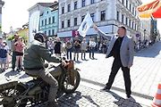 Čtyřicátý ročník Plaketové jízdy historických automobilů uspořádal kolínský Veteran Car Club.
