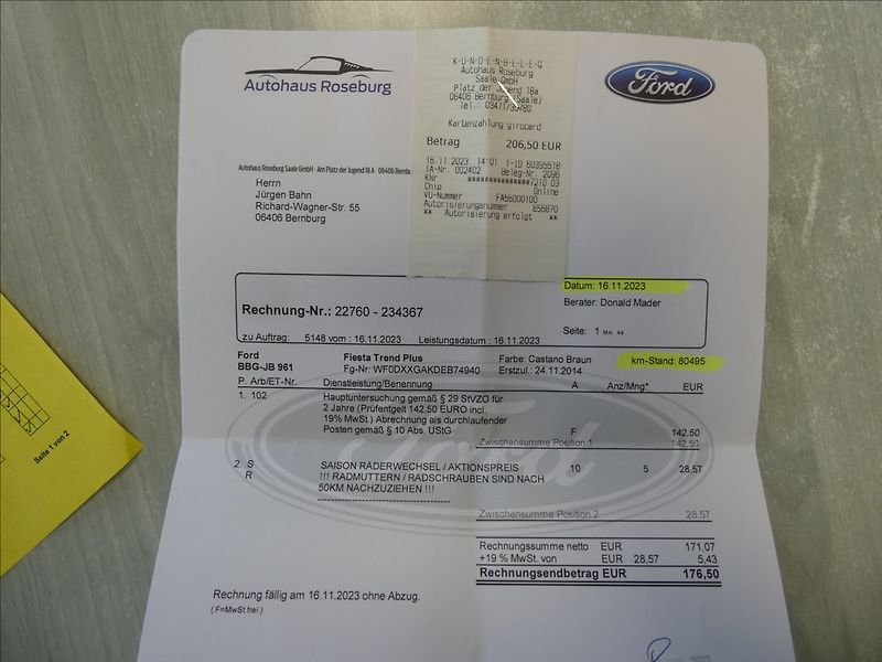 Ford Fiesta 1,2 i 60kW 1.MAJITEL, SERVISKA - fotka 41 z 44