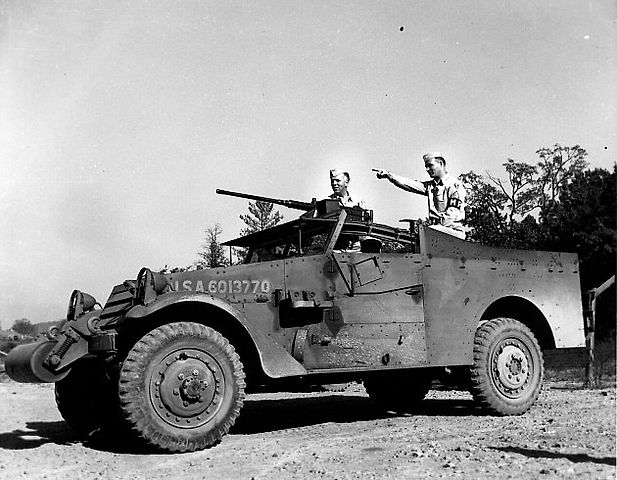 Obrněný automobil M3 Scout., zdroj: Wikimedia Commons, ENERGY.GOV, volné dílo