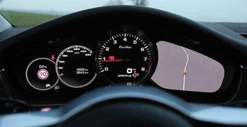 Porsche Panamera Turbo Sport Turismo.