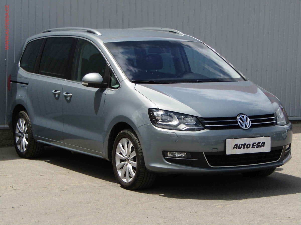 Volkswagen Sharan 2.0TDi, ČR, AC, xenon, park