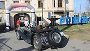 V areálu muzea byl cíl veteránské rallye