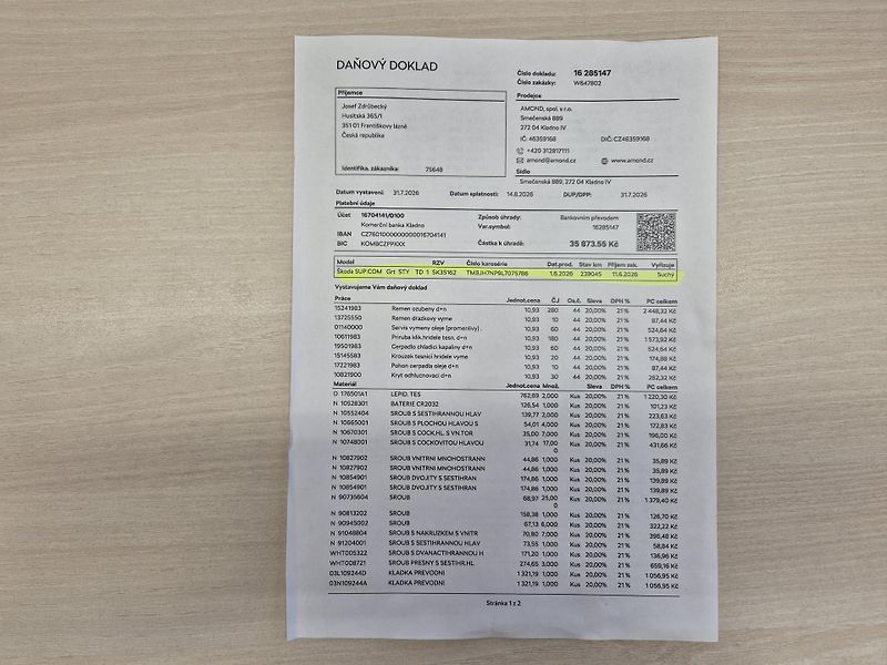 Škoda Superb Combi 2,0TDi 110kw DSG 17ALU - fotka 17 z 20