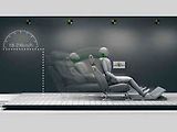 Kategorie ochrany dospělých – měření pravděpodobnosti poranění krku, takzvaný Whiplash test (hyperflexe krku) při rychlosti 16 až 24 km/h.