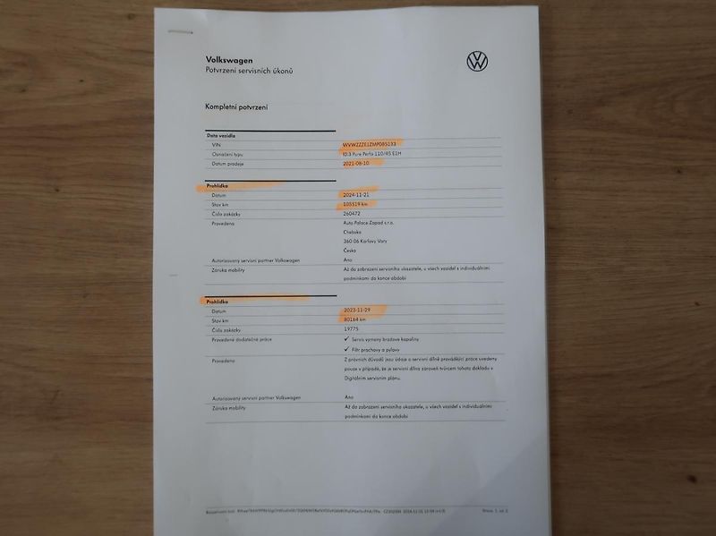 Volkswagen ID.3 110kw, PURE, SOH 91,4% - fotka 21 z 45