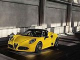 Alfa Romeo 4C Spider.
