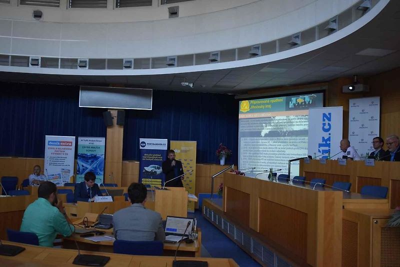 Regionální dopravní konference v Českých Budějovicích.