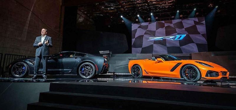 Chevrolet Corvette ZR1 Convertible.