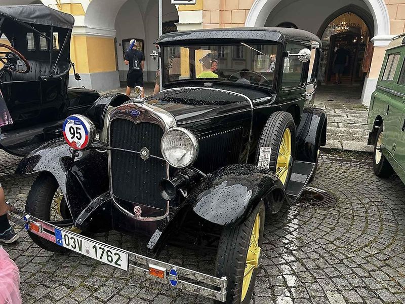 Jízda spolehlivosti v Domažlicích.