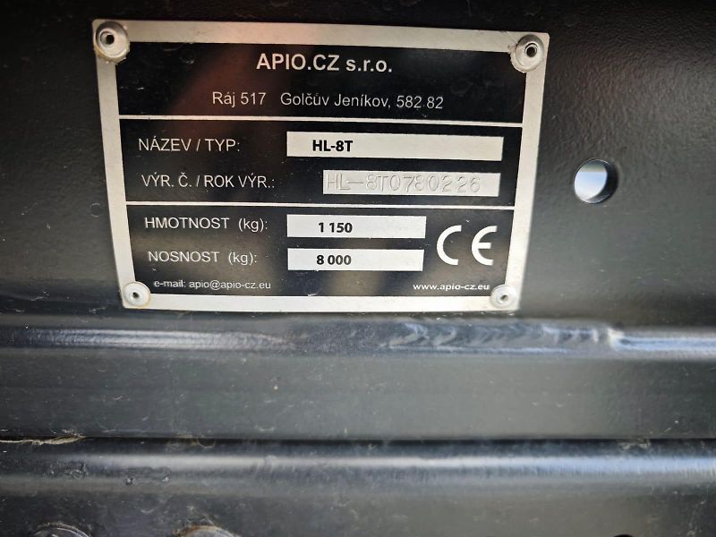 MAN TGL 12.220, NOVÝ 8t  hákový nosič - fotka 12 z 24