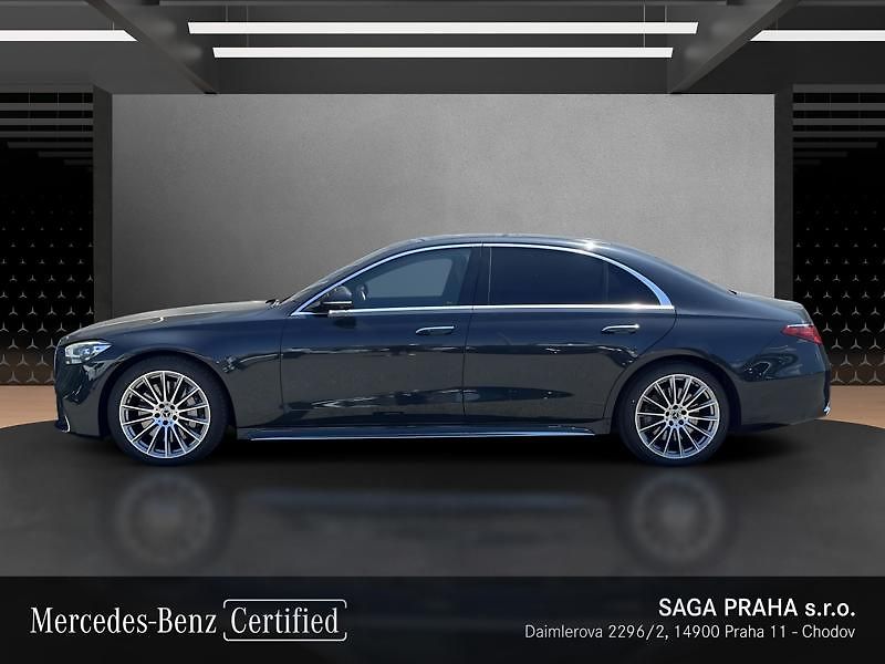 Mercedes-Benz Třídy S 400d 4MATIC L AMG Line Chauffe - fotka 6 z 25