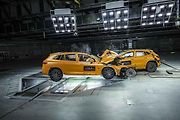 Nárazový test Mercedes-Benz EQA a EQS