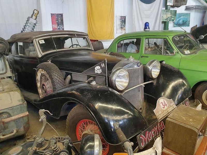 Řada aut čeká ještě na renovaci. A nebo také zůstanou v původním stavu.