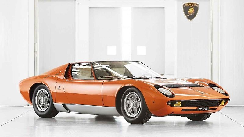 Lamborghini Miura z filmu The Italian Job