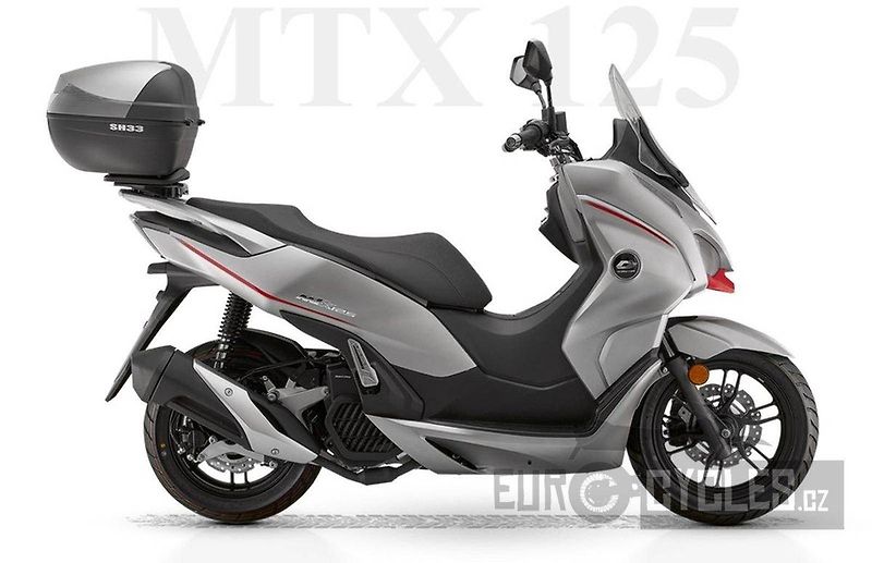 QJ Motor (2026) MTX 125 Hybrid + top box - fotka 16 z 20