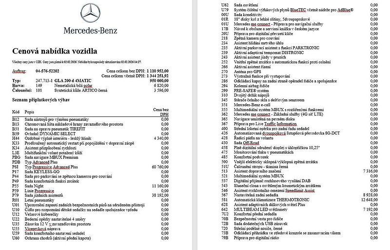 Mercedes-Benz GLA 200d 4MATIC - fotka 16 z 17