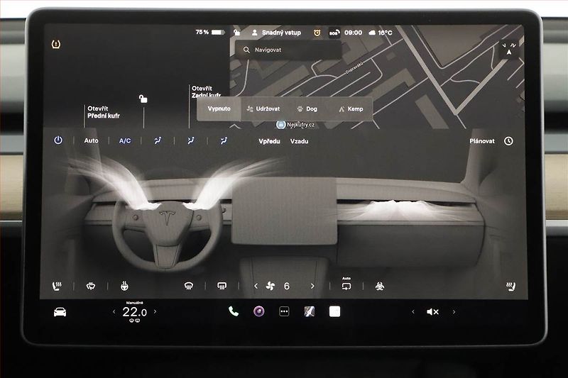 Tesla Model Y (2022) RWD LFP 60kWh, SoH 96% - fotka 11 z 21