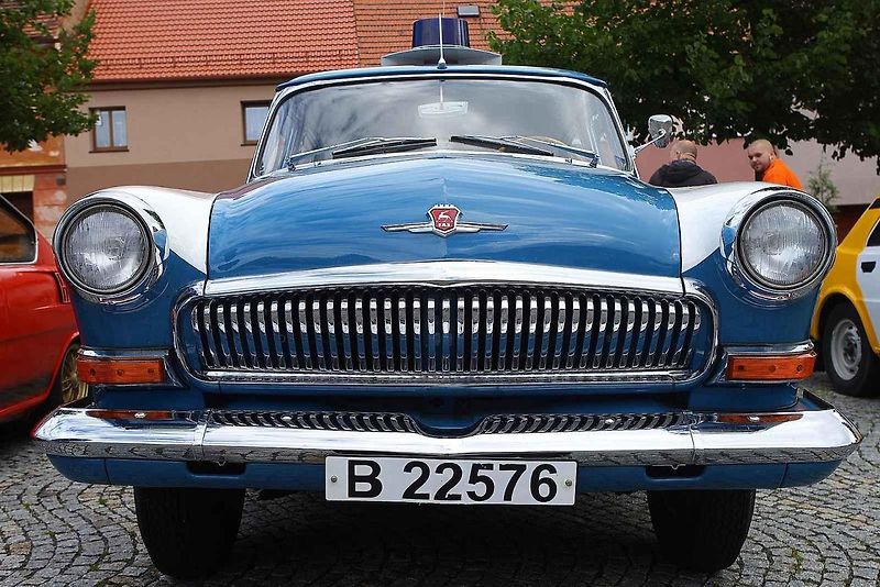 3. roční setkání historických vozidel v Černošíně na Tachovsku.